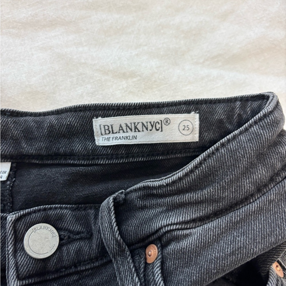 Blank NYC high rise wide leg jeans - Picture 4 of 4